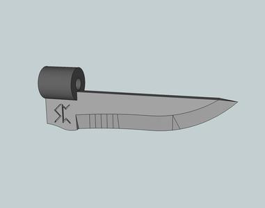 Airsoft 14 mm Knife Flash Hider
