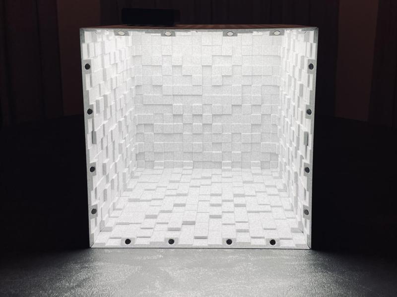 Magnetic Cube Background Box with optional LED strips