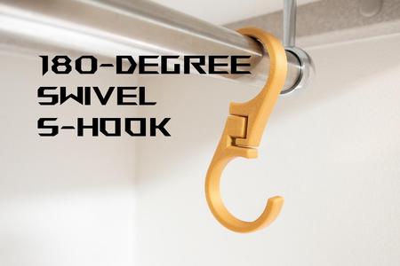 180-Degree Swivel S-Hook