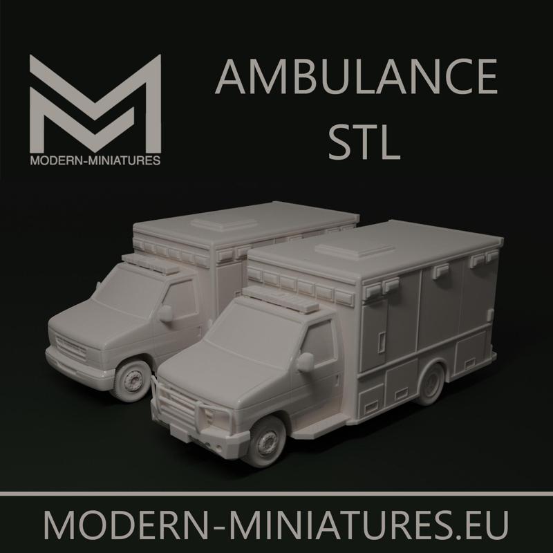 US ambulance two versions