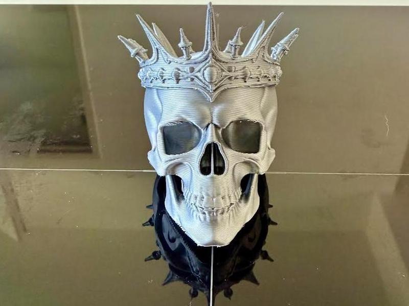 crowned skull