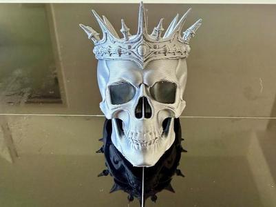 crowned skull
