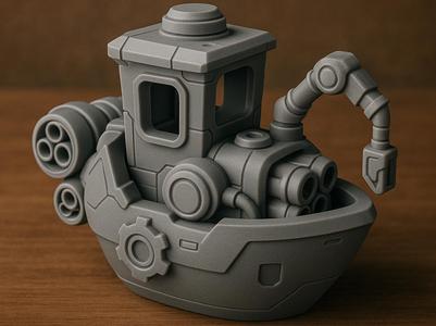 Space Tugboat - Benchy