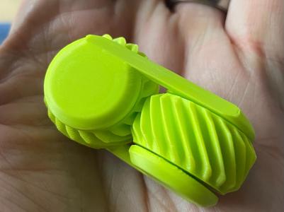 Helical Gear Fidget toy