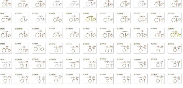 150 STL JCD RING FILES LESS THAN 2GM LIGHT WT
