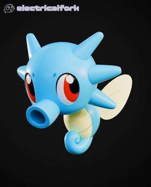 Chibi Horsea - Fan Art