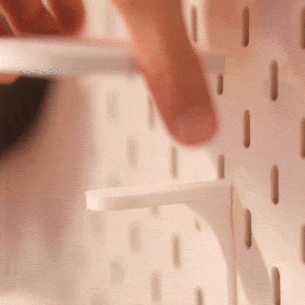 IKEA SKADIS Figure Display Shelf