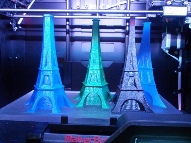 Multi Sided Eiffel Style Vases