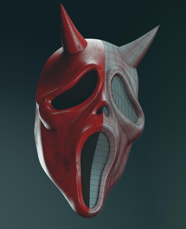 Ghost face mask-Dead by Daylight