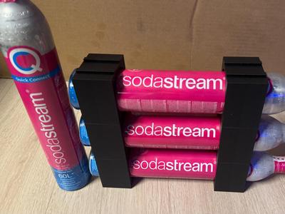 Stackable Sodastream C02 Canister holder