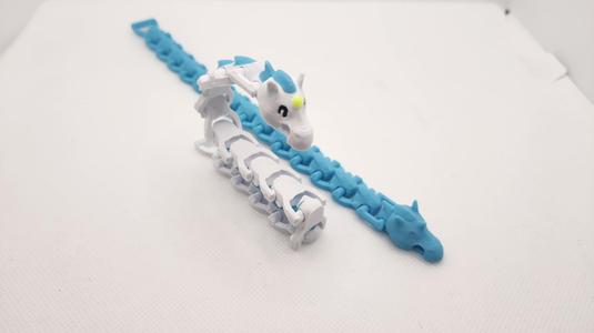 Lucky Charm Flexi Unicorn Bracelet