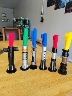 Lightsaber Napkin Rings