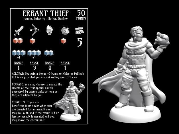 Errant Thief (18mm scale)
