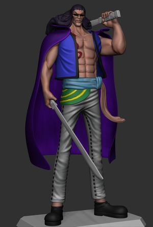 building snake - one piece anime