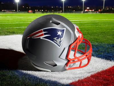 New England Patriots Football Helmet