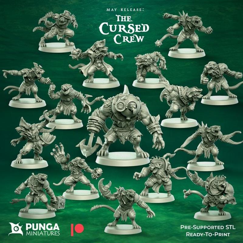 Cursed Crew Full team