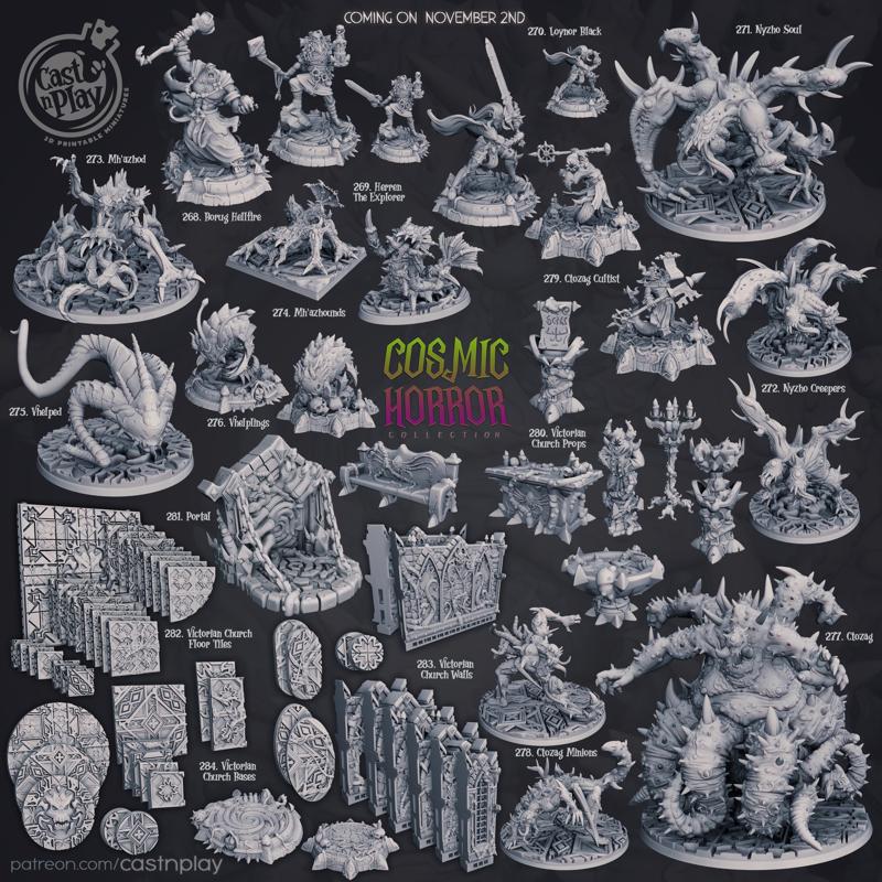 Cosmic Horror (Pre-Supported) (Set)
