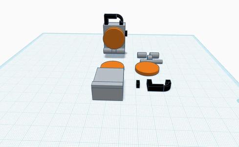 Kamen rider gaim orange lockseed   