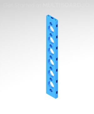 8mu Mid Hole I - Multiboard Beam