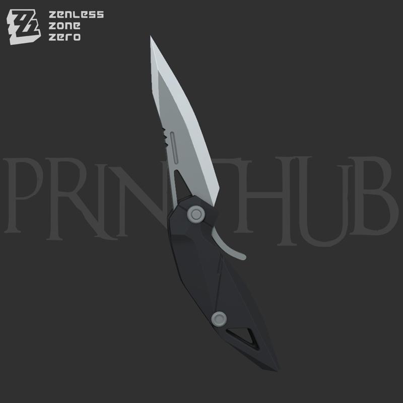 Zenless zone zero evelyn pocket knife for cosplay