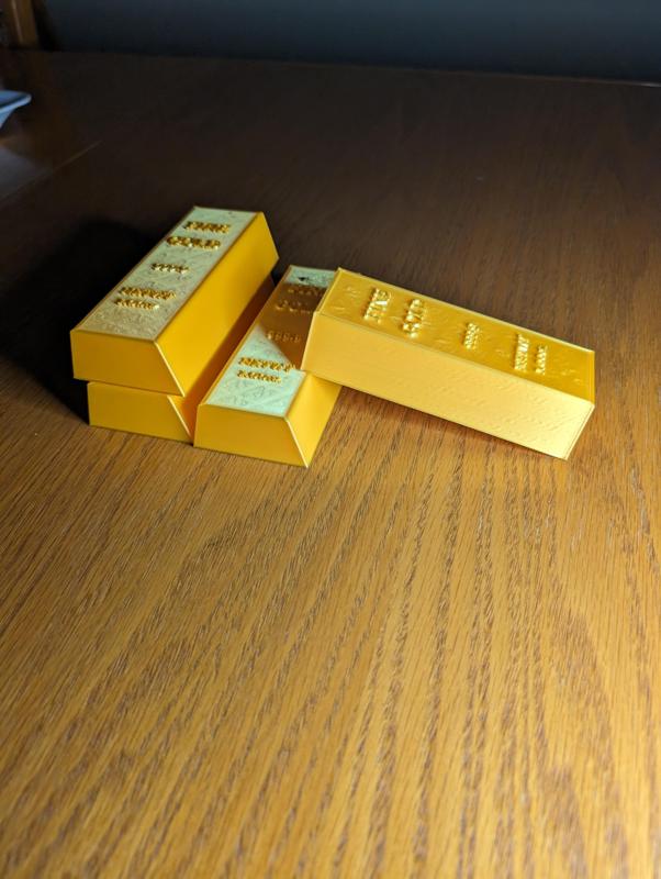 Realistic Gold Bar