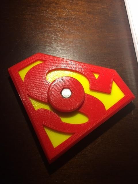 Superman Hand Fidget Spinner