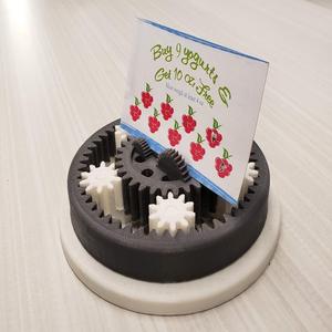 Planetary Gear Business Card Holder