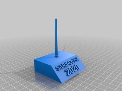 Desk Stand for Coronavirus