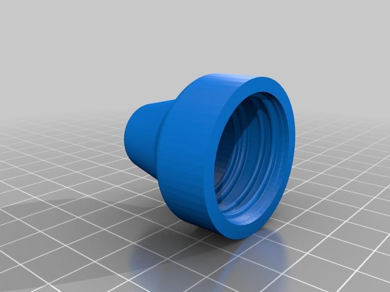 Airsoft BB bottle dispenser cap
