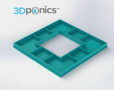 Reservoir Cap - 3Dponics Herb Garden