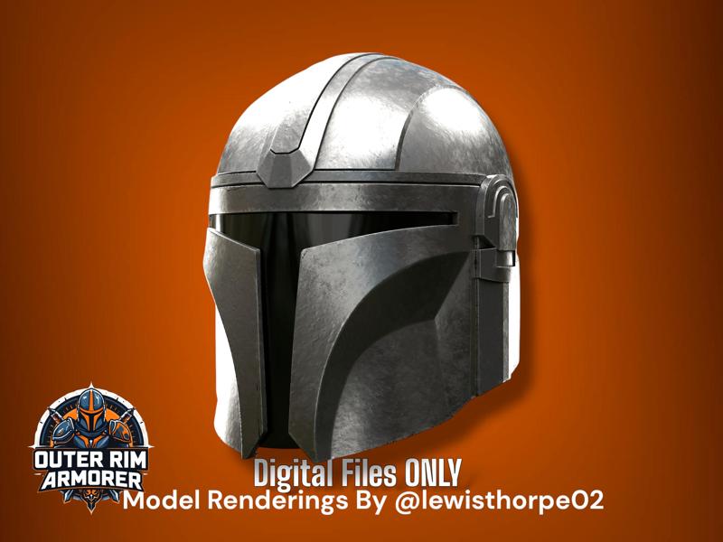 Mandalorian Nomad Helmet - Digital STL File Only