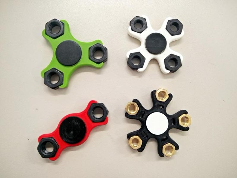 M8,M10,M12 Hexnut Fidget Spinner