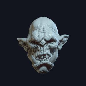 Ogre_v2_Action figure Head