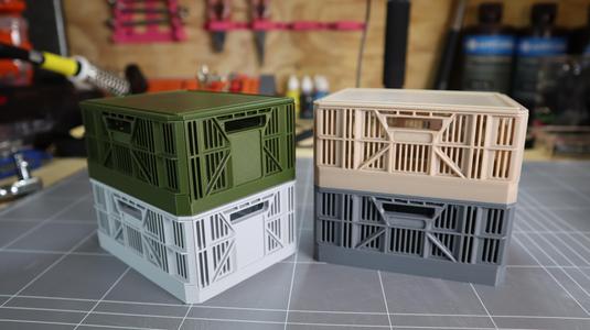 Miniature Collapsible Crate