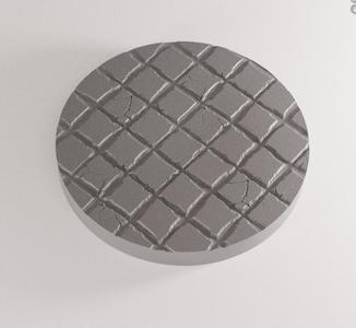 Free Fantasy Base – Damaged Floor Tiles (25/32/40/50mm) | SLA Pre-Supported STL