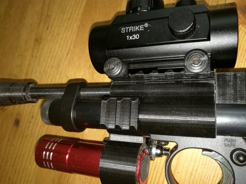 Picatinny rail for Crosman 2240