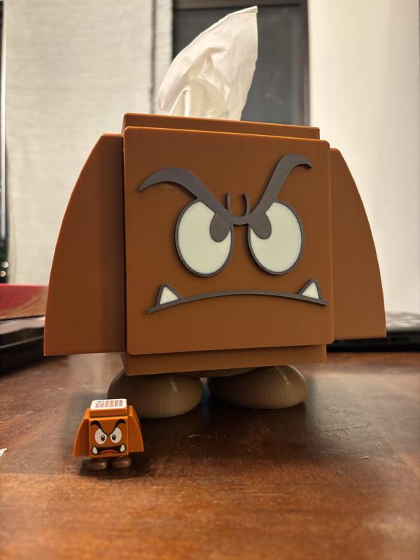 Lego Goomba Tissue Box