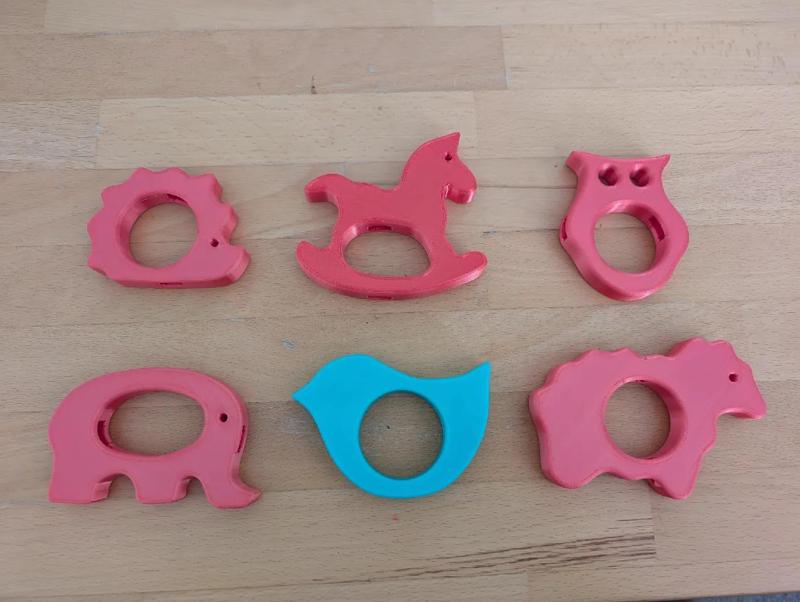 Animals woodworking template   
