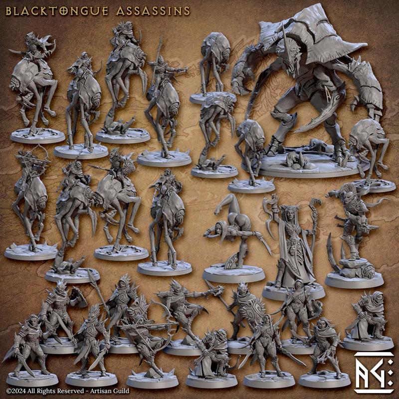 Blacktongue Assassins (Complete Set - 57)