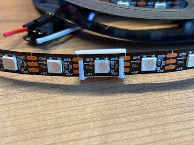 LED strip holder