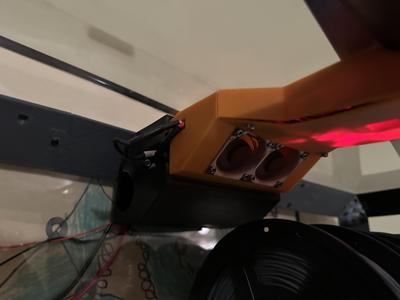 Remixed (Un)original Prusa heated drybox, 8 Spool w/Rewinders
