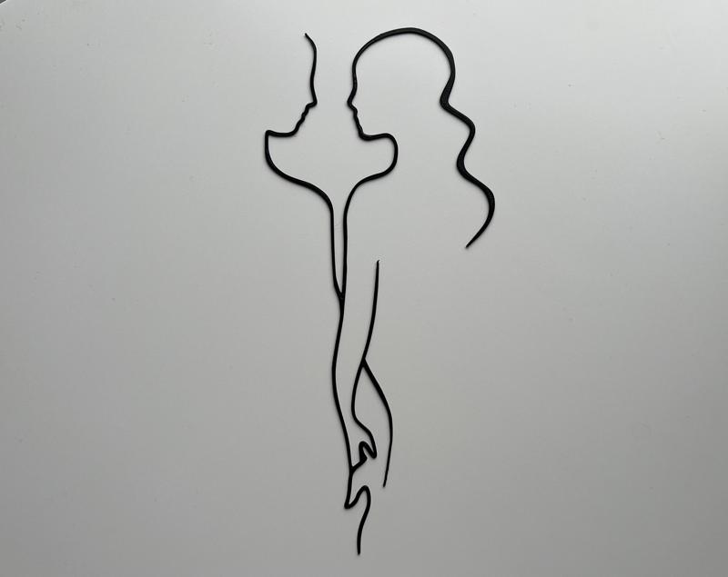 Woman and Man Wall Art #1