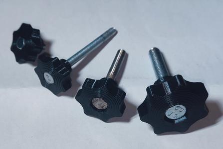 Sterngriff, star knob M4, M5, M6, M8, M10, M12, M14