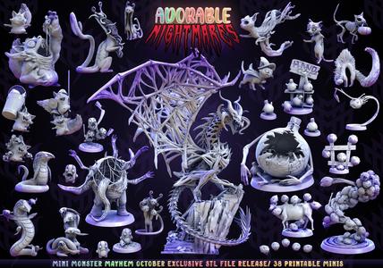 Adorable Nightmares (MiniMonsterMayhem Release)