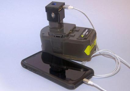 RYOBI USB Charger Battery Pack