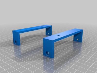 3.5" Bay under desk mount