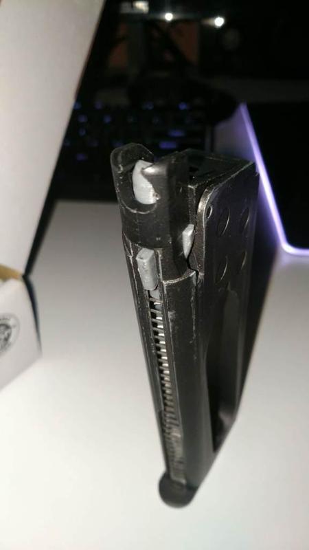 Airsoft KWC Colt M1911 Improved Mag Follower