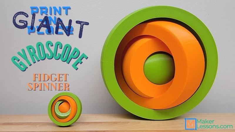 Giant Gyroscope Fidget Spinner