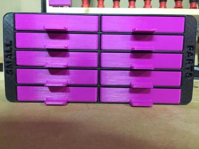 Ten Drawer Parts Tray