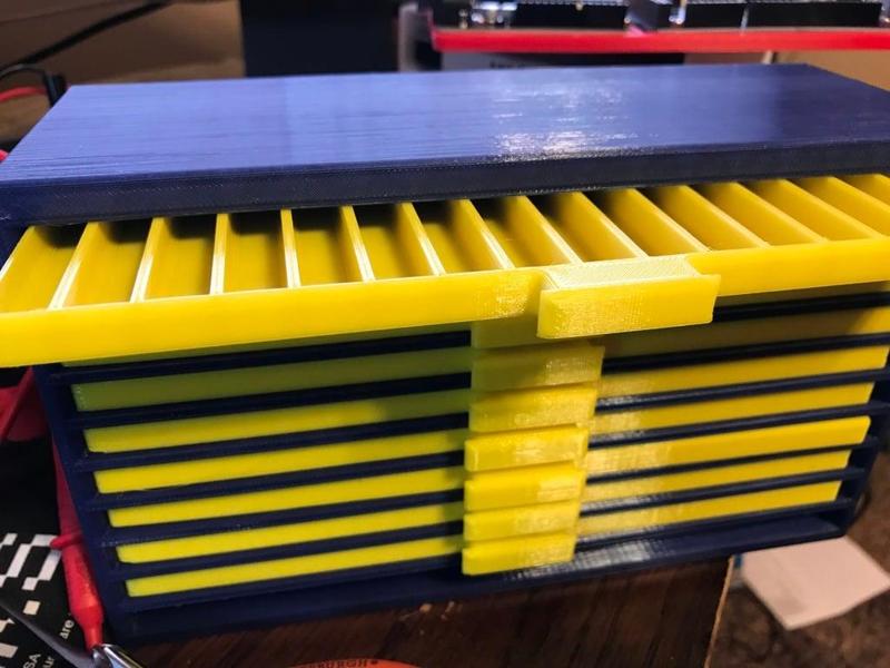 Reinforced Resistor Organizer
